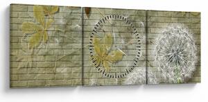 Kép - A szél által hordozott pitypang (órával) (90x30 cm)