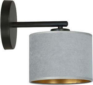 Emibig Hilde oldalfali lámpa 1x60 W fekete-arany-szürke 1050/K1