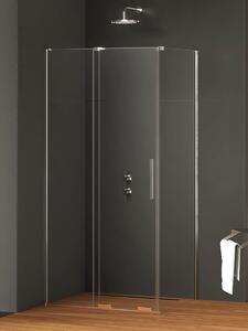 New Trendy Smart zuhanykabin 100x100 cm négyzet króm fényes/átlátszó üveg EXK-4022