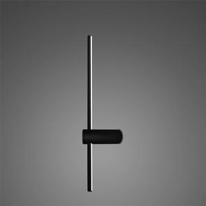 Altavola Design Linea oldalfali lámpa 1x13 W fekete LA089/W1_80_3k_13W_black