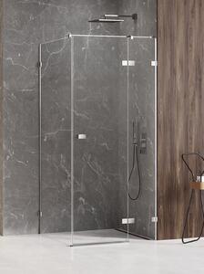 New Trendy Avexa zuhanykabin 100x80 cm négyszögletes króm fényes/átlátszó üveg EXK-1462