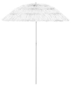 Fehér hawaii stílusú strandnapernyő 180 cm