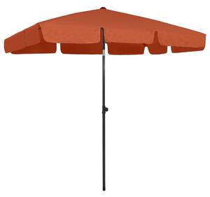 Terrakotta strandnapernyő 200 x 125 cm