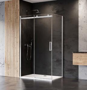 New Trendy Sling zuhanykabin 100x80 cm négyszögletes króm fényes/átlátszó üveg D-0180A/D-0100B