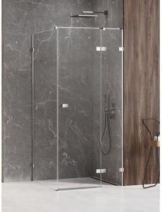 New Trendy Avexa zuhanykabin 120x80 cm négyszögletes króm fényes/átlátszó üveg EXK-1506