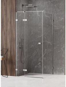 New Trendy Avexa zuhanykabin 120x80 cm négyszögletes króm fényes/átlátszó üveg EXK-1505