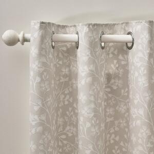 Bézs függöny szett 2 db-os 168x229 cm Brooke Floral – Catherine Lansfield