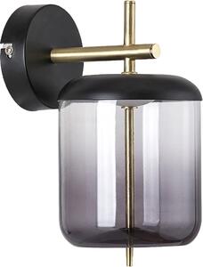 Rabalux Delice oldalfali lámpa 1x6 W fekete-füst színű -barna 5025