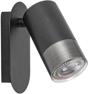 Rabalux Zircon oldalfali lámpa 1x5 W fekete-ezüst 5069