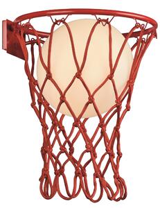 Mantra Basketball oldalfali lámpa 1x20 W piros 7244