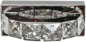 Candellux Shipi oldalfali lámpa 1x3 W acél-kristály 21-45256
