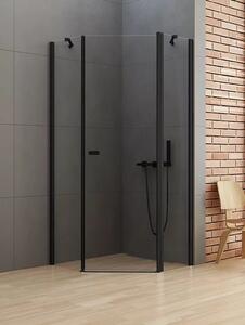 New Trendy New Soleo Black zuhanykabin félmatt/átlátszó üveg K-0612