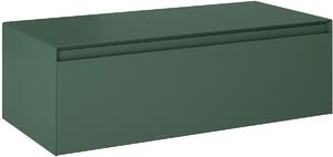 Elita Split Slim szekrény pulttal 100x45.8x31.9 cm oldalt függő zöld 168943