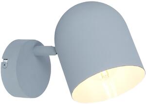 Candellux Azuro oldalfali lámpa 1x40 W szürke 91-63205