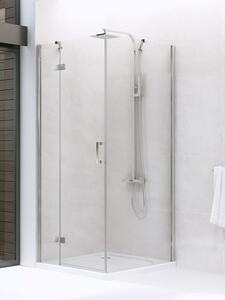 New Trendy New Renoma zuhanykabin 100x90 cm négyszögletes króm fényes/átlátszó üveg D-0115A/D-0084B