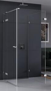 New Trendy Eventa zuhanykabin 90x90 cm négyzet króm fényes/átlátszó üveg EXK-0202