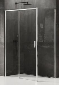 New Trendy Prime zuhanykabin 110x90 cm négyszögletes króm fényes/átlátszó üveg D-0300A/D-0124B