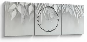 Kép - műanyag lapok (órával) (90x30 cm)