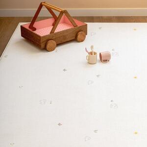 Parklon LaPure baby játszószőnyeg 190x130cm Puppy Blossom 0m+