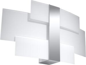 Sollux Lighting Celia oldalfali lámpa 2x40 W fehér-króm SL.0350