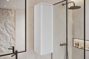 Mylife kadi függőleges fürdőszoba szekrény matt fehér (100cm)