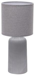 ONLI ONLI - Asztali lámpa SHELLY 1xE27/22W/230V szürke 45 cm OL0212