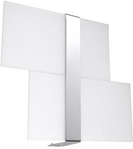 Sollux Lighting Massimo oldalfali lámpa 2x40 W fehér-króm SL.0187