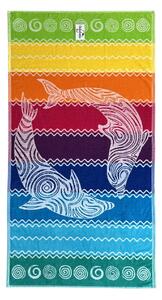 PANTELLERIA Strandtörölköző szivárvány 165x90cm