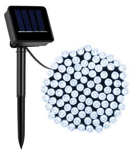 Linder Exclusiv Napelemes fényfüzér 50 LED Hideg fehér