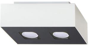 Sollux Lighting Mono mennyezeti lámpa 2x40 W fehér-fekete SL.0067