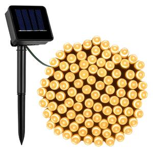 Linder Exclusiv Napelemes fényfüzér 150 LED Meleg fehér
