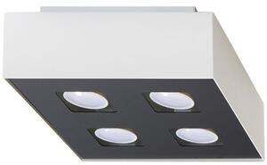 Sollux Lighting Mono mennyezeti lámpa 4x40 W fehér-fekete SL.0069