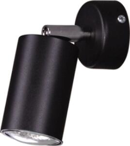 Kaja Monti oldalfali lámpa 1x10 W fekete K-4408