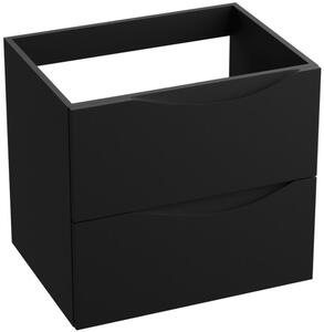 LaVita Kolorado szekrény 60.5x46x54.2 cm Függesztett, mosdó alatti fekete 5900378324720