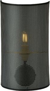 Emibig Aston oldalfali lámpa 1x60 W fekete-arany 1148/K1