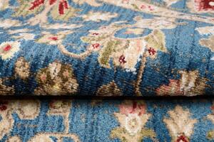 Kerek vintage szőnyeg kék színben Šírka: 170 cm