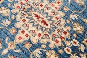 Kerek vintage szőnyeg kék színben Szélesség: 100 cm
