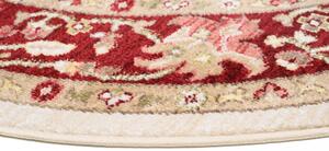 Krémszínű kerek szőnyeg vintage stílusban Szélesség: 100 cm