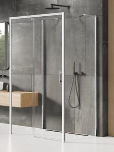 New Trendy Prime zuhanykabin 160x80 cm négyszögletes króm fényes/átlátszó üveg K-0837
