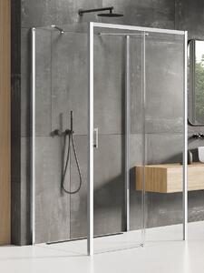 New Trendy Prime zuhanykabin 100x70 cm négyszögletes króm fényes/átlátszó üveg K-0840
