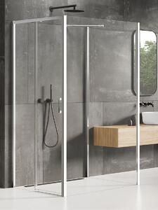 New Trendy Prime zuhanykabin 100x90 cm négyszögletes króm fényes/átlátszó üveg K-0870