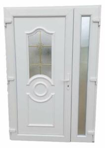 Charlotte - A 140x210cm bejárati ajtó / fehér / JOBB /