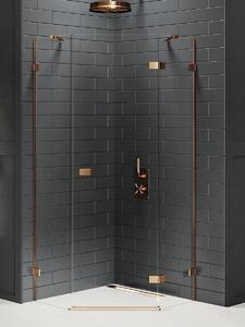 New Trendy Avexa Copper Brushed zuhanykabin csiszolt/átlátszó üveg EXK-3821