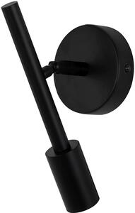 Moosee Prisma oldalfali lámpa 1x6 W fekete MSE010100296
