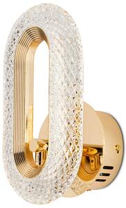 Moosee Jewel oldalfali lámpa 1x7 W arany-kristály MSE010100319