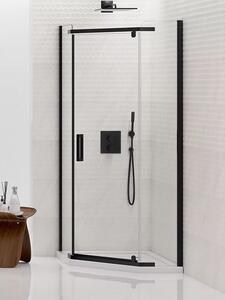 New Trendy New Komfort Black zuhanykabin matt/átlátszó üveg K-0810