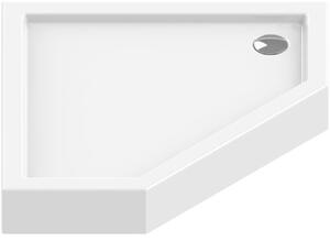 New Trendy New Azura ötszögletű zuhanytálca 90x90 cm fehér B-0366