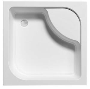 Polimat Tenor négyzet alakú zuhanytálca 80x80 cm fehér 00326