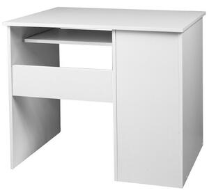 PIN számítógép asztal (fényes fehér)