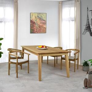 Masszív tölgyfa asztal 240 x 100 cm